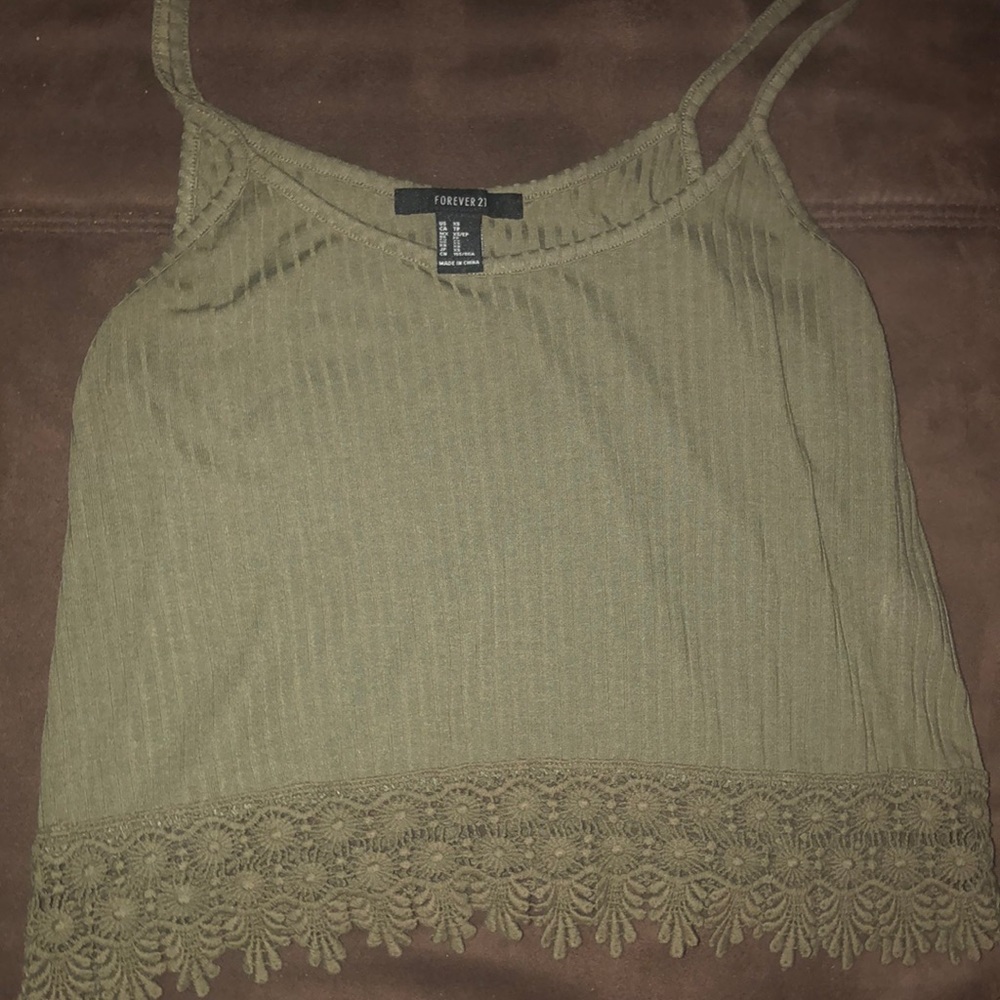 Green Tank Top - Picture 2 of 4